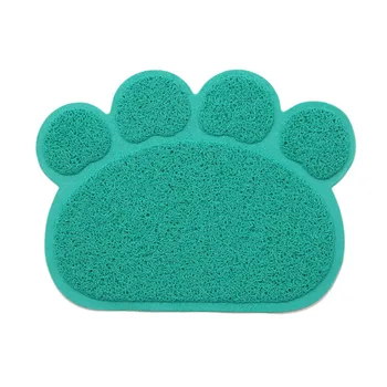 Paw Shaped Cat Litter Mat Litter Trapping Pad Waterproof PVC Pet Dog Food Mats Feeding Placemat Easy Washing Non-slip Floor Pads 
Paw Shaped Cat Litter Mat Litter Trapping Pad Waterproof PVC Pet Dog Food Mats Feeding Placemat Easy Washing Non-slip Floor Pads