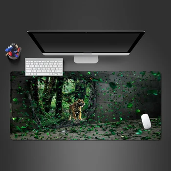 

Forest Tiger Overbearing Mouse Pad Personality Creative Washable HD Game Accessories Game Mouse Pad PC Computer Tapis De Souri