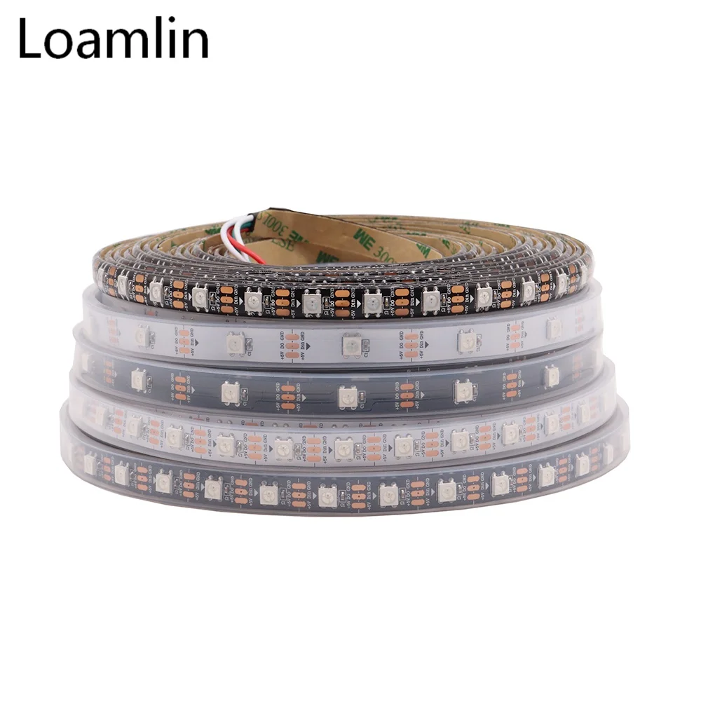 30/60/144 pixels/leds/m WS2812B WS2812 Smart Pixel Led Strip Light WS2812 IC IP30/IP65/IP67 DC5V Led Strip Tape 1m 2m 3m 4m 5m
30/60/144 pixels/leds/m WS2812B WS2812 Smart Pixel Led Strip Light WS2812 IC IP30/IP65/IP67 DC5V Led Strip Tape 1m 2m 3m 4m 5m