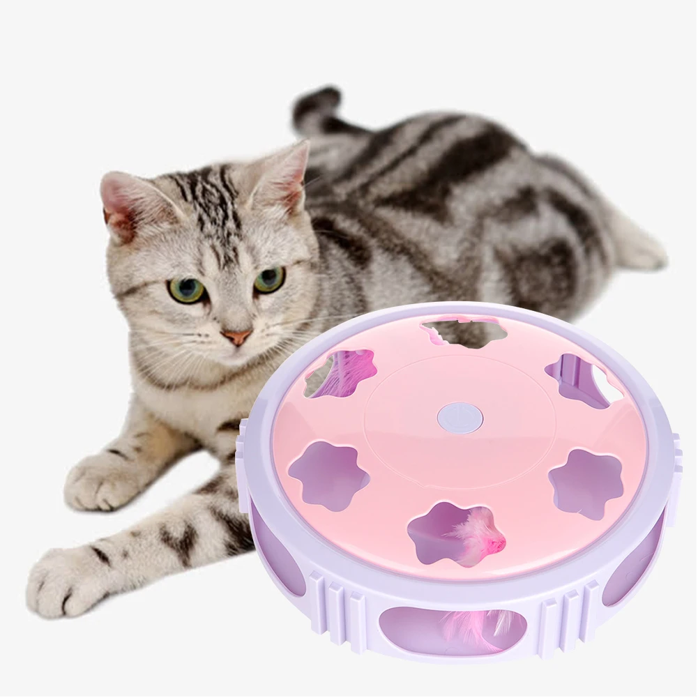 Interactive Toy Durable Practical Entertainment Kitten Hunting Games Anti Scratch Artificial Feather Non-slip Mat Cat Teaser
Interactive Toy Durable Practical Entertainment Kitten Hunting Games Anti Scratch Artificial Feather Non-slip Mat Cat Teaser