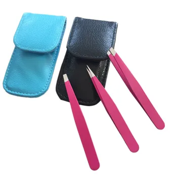 3Pcs Face Stainless Steel Eyebrow Tweezer Set 9.6cm Slant Tip/ Point Tip/ Flat Tip Rose Eyebrow Tweezers For Hair Removal
3Pcs Face Stainless Steel Eyebrow Tweezer Set 9.6cm Slant Tip/ Point Tip/ Flat Tip Rose Eyebrow Tweezers For Hair Removal