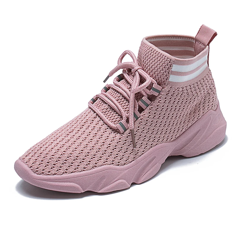 

Tenis Feminino Four Seasons Women Tennis Shoes Zapatos Mujer Breathable Mesh Sneakers Female Sport Flat Shoes Chaussures Femme