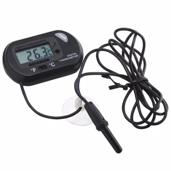 Aquarium Digital LCD Thermometer Refrigerator Fish Tank Marine Water Temperature Probe Meter Thermograph Detector Suction Cup
Aquarium Digital LCD Thermometer Refrigerator Fish Tank Marine Water Temperature Probe Meter Thermograph Detector Suction Cup