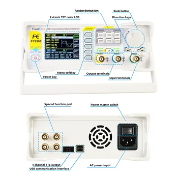 Newly 2 Channel DDS Arbitrary Waveform Pulse Signal Generator Frequency Counter Direct Digital Synthesizer VA88
Newly 2 Channel DDS Arbitrary Waveform Pulse Signal Generator Frequency Counter Direct Digital Synthesizer VA88
