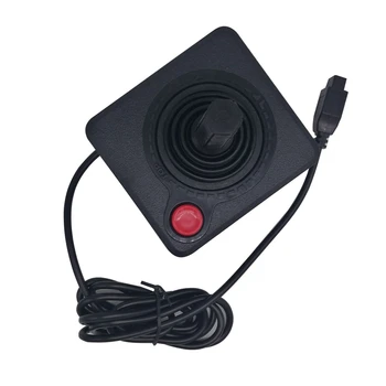 Black Retro Classic Controller Gamepad Joystick for Atari 2600 Game Console System with 4-directional stick single-button layout
Black Retro Classic Controller Gamepad Joystick for Atari 2600 Game Console System with 4-directional stick single-button layout