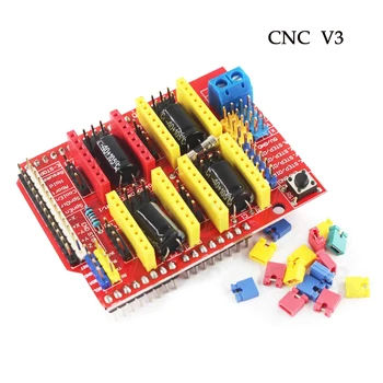 CNC shield V3 3D Printer UNO R3 with USB 30CM cable 4pcs A4988 driver expansion board for cnc v3 engraving machine 
CNC shield V3 3D Printer UNO R3 with USB 30CM cable 4pcs A4988 driver expansion board for cnc v3 engraving machine