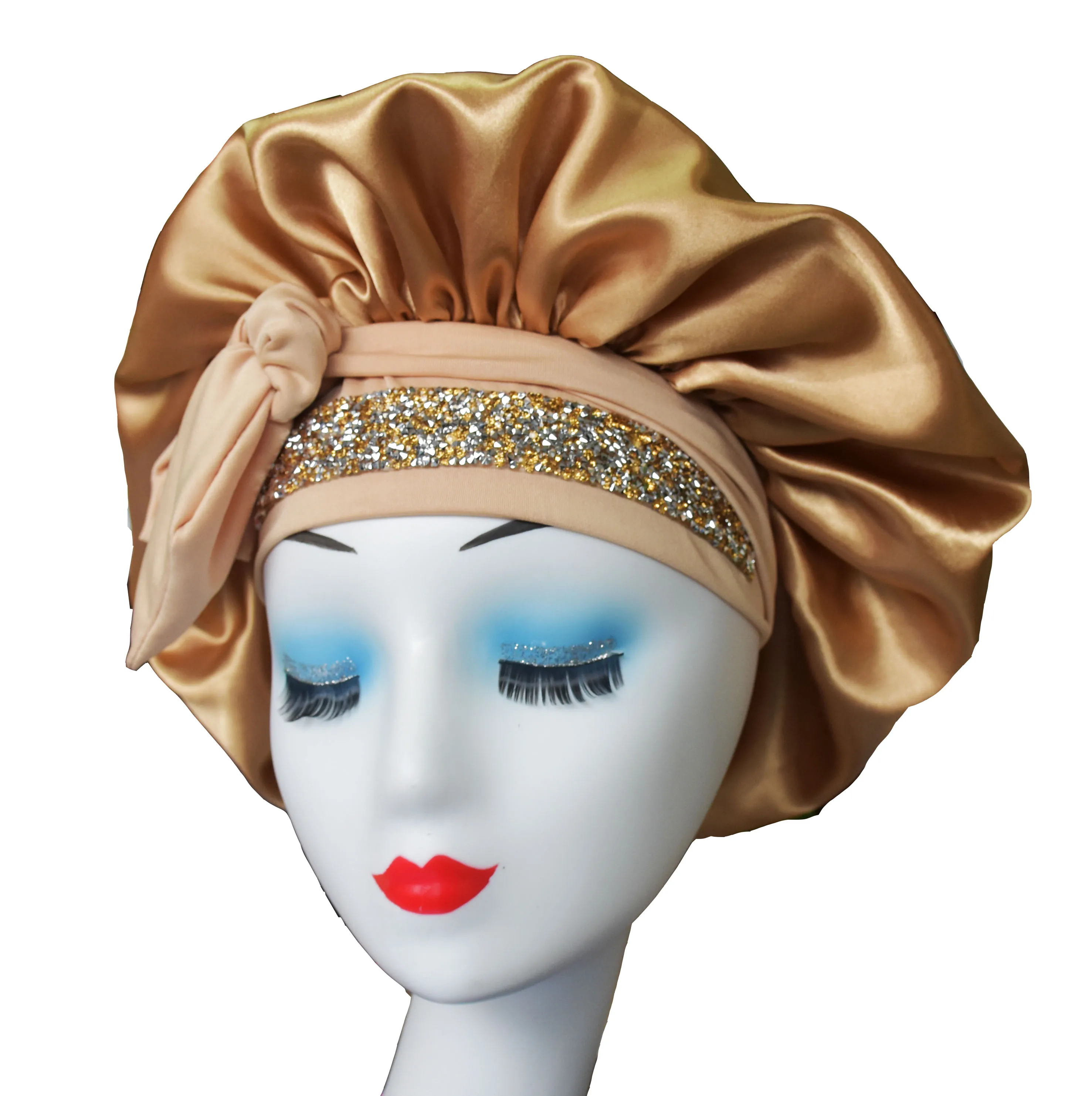 Повязка на голову королевская атласная шелковая шикарная шапочка стразы головной убор для сна с завязкой бандана для девочек дизайнерская повязка на голову
Повязка на голову королевская атласная шелковая шикарная шапочка стразы головной убор для сна с завязкой бандана для девочек дизайнерская повязка на голову