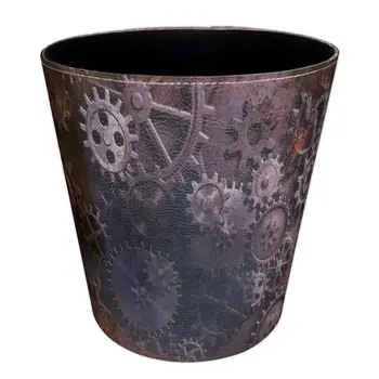 HIPSTEEN 26 X 20 X 26cm 10L Retro Style Waterproof Leather Trash Bin Waste Container Garbage Can Dustbin - Shabby Gear Type 3
HIPSTEEN 26 X 20 X 26cm 10L Retro Style Waterproof Leather Trash Bin Waste Container Garbage Can Dustbin - Shabby Gear Type 3
