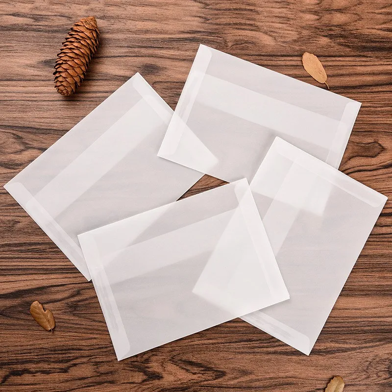 1pcs Classic White Transparent Envelope 17.5*12.5cm Korea Vintage Paper Translucent Vellum Envelopes Diy Envelop
1pcs Classic White Transparent Envelope 17.5*12.5cm Korea Vintage Paper Translucent Vellum Envelopes Diy Envelop