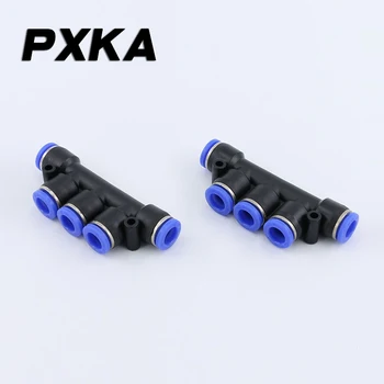 Free shipping 2pcs Tracheal connector PK6 plastic 4mm 5-way 8mm fast 10 variable diameter 12mm fast pneumatic fittings
Free shipping 2pcs Tracheal connector PK6 plastic 4mm 5-way 8mm fast 10 variable diameter 12mm fast pneumatic fittings