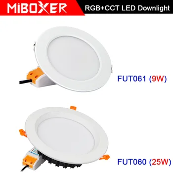 Miboxer 9W 25W RGB+CCT LED Downlight FUT060 FUT061 Dimmable Smart led Panel light AC100~240V led Ceiling light Indoor lamp
Miboxer 9W 25W RGB+CCT LED Downlight FUT060 FUT061 Dimmable Smart led Panel light AC100~240V led Ceiling light Indoor lamp