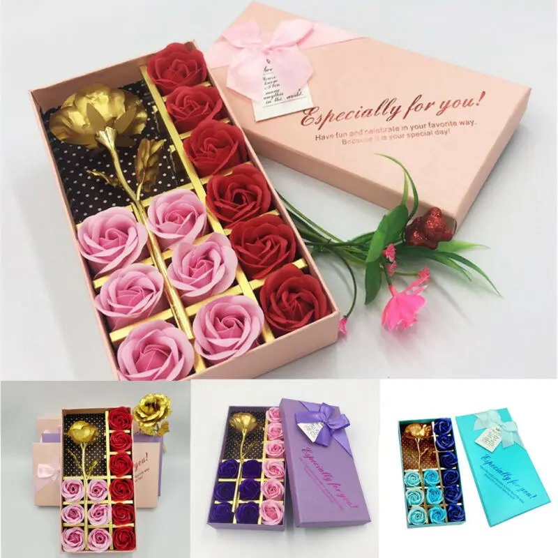 2020 Valentine's Day February 14 Romantic Rose Gold Plated Flower Soap Gift Woman Girl Anniversary Birthday Gift
2020 Valentine's Day February 14 Romantic Rose Gold Plated Flower Soap Gift Woman Girl Anniversary Birthday Gift