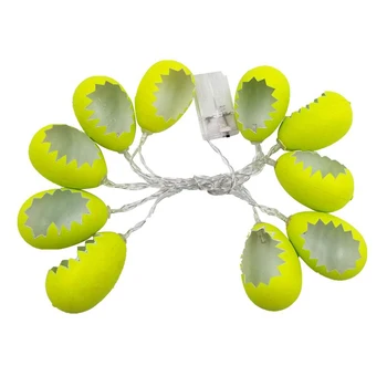 150Cm 10Leds Warm White LED Broken Egg Light String Battery Powered String Lamp for Easter Parties Decoration Ornament
150Cm 10Leds Warm White LED Broken Egg Light String Battery Powered String Lamp for Easter Parties Decoration Ornament