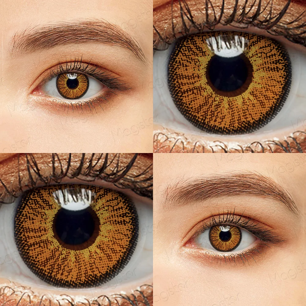 1 пара (2 шт.) линзы для глаз цветные голубые контактные на глаза аниме косплей