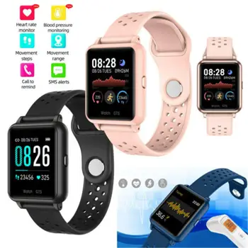 Women Men Smart Watch Body Temperature Heart Rate Monitor Bluetooth Wristwatch Activity Fitness Tracker for Android iPhone
Women Men Smart Watch Body Temperature Heart Rate Monitor Bluetooth Wristwatch Activity Fitness Tracker for Android iPhone