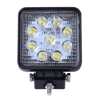 27W Car Lamp Die-cast Square Light LED Work Light CE Certification IP67 For SUV Vehicle Engineering Jeep Motorcycles Universal
27W Car Lamp Die-cast Square Light LED Work Light CE Certification IP67 For SUV Vehicle Engineering Jeep Motorcycles Universal