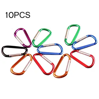 10pcs Aluminum Carabiner Key Chain Clip Water Bottle Buckle Camping Keyring Snap Hook Travel Kit Climbing Accessories
10pcs Aluminum Carabiner Key Chain Clip Water Bottle Buckle Camping Keyring Snap Hook Travel Kit Climbing Accessories