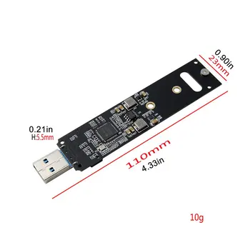 M.2 Nvme To Usb3.0 Mobile Adapter Card M2 Pcie Interface Ssd Solid State Conversion Usb3.0 / M.2 Nvme To Usb3.0
M.2 Nvme To Usb3.0 Mobile Adapter Card M2 Pcie Interface Ssd Solid State Conversion Usb3.0 / M.2 Nvme To Usb3.0