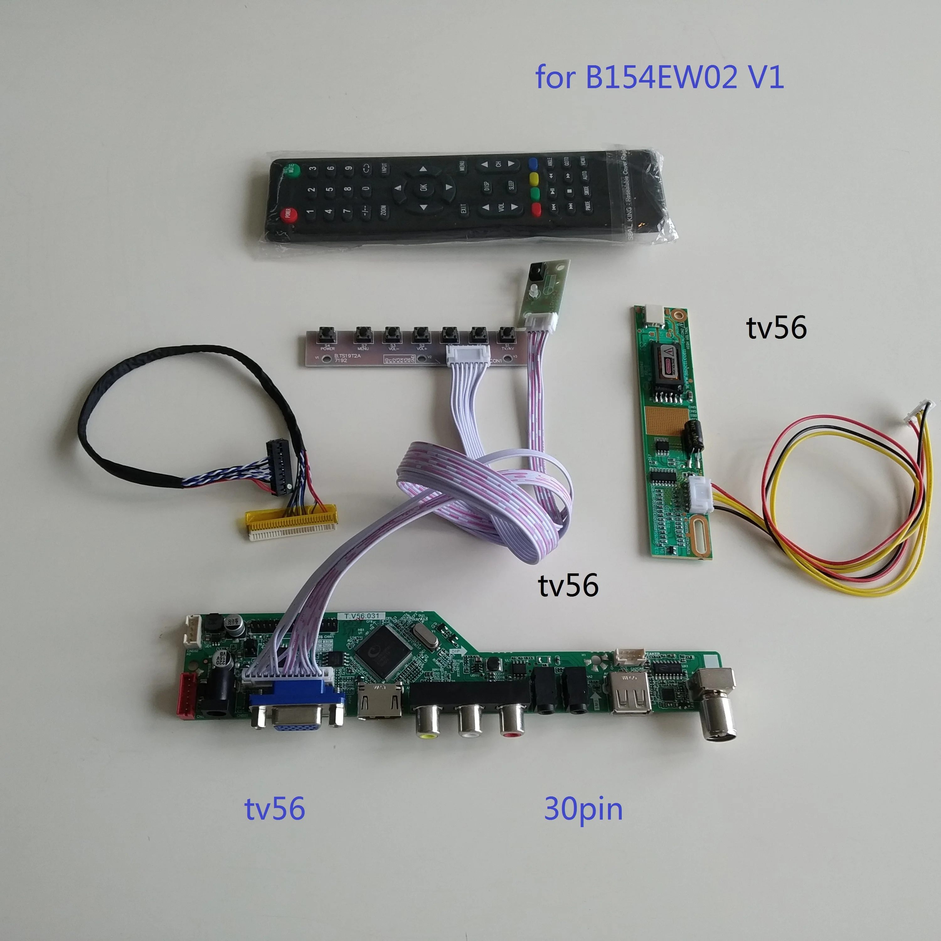 VGA AV TV USB LCD LED контроллер комплект diy плата драйвера аудио для B154EW02 V1 1280*800 монитор кабель экран
VGA AV TV USB LCD LED контроллер комплект diy плата драйвера аудио для B154EW02 V1 1280*800 монитор кабель экран