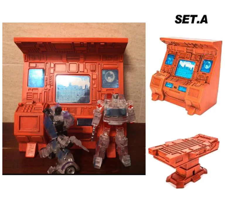 NewAge New Age NA Core Scenery Teletraan I Computer Control Center & Operation Table Set A Transformation | Игрушки и хобби