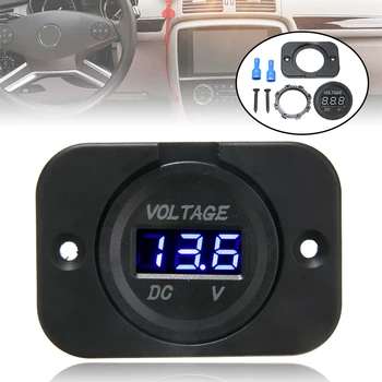 Voltage Meters 1PC Mini Digital Voltmeter DC 12-24V Panel Amp Volt Voltage Current Meter Tester Blue LED Display
Voltage Meters 1PC Mini Digital Voltmeter DC 12-24V Panel Amp Volt Voltage Current Meter Tester Blue LED Display