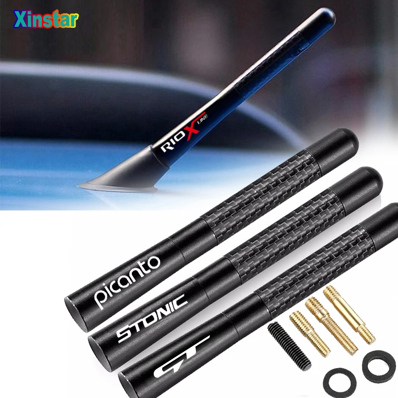 Carbon Fiber car Vehicle Antenna stickers for KIA GT ceed stonic picanto rio xline
Carbon Fiber car Vehicle Antenna stickers for KIA GT ceed stonic picanto rio xline