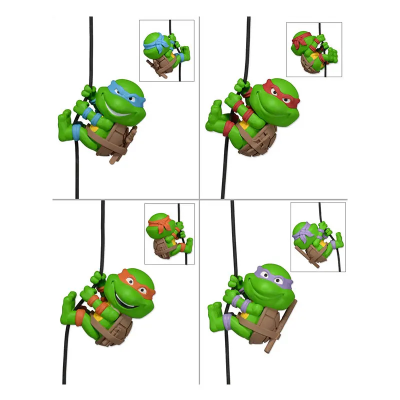 4pcs/set Cartoon Ninja Mini Terror Climbing Turtles Europe America Style Anime Action Figure Dolls Collecting Gifts
4pcs/set Cartoon Ninja Mini Terror Climbing Turtles Europe America Style Anime Action Figure Dolls Collecting Gifts