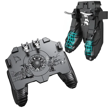 PUBG Mobile Joystick Controller L1R1 Trigger Gamepad for COD iOS Android Finger Call of Duty Mobile Gamepad Cooling Fan 2020
PUBG Mobile Joystick Controller L1R1 Trigger Gamepad for COD iOS Android Finger Call of Duty Mobile Gamepad Cooling Fan 2020