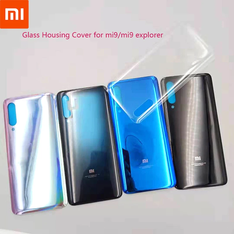 For Xiaomi mi9 Colorful Glass phone Replacement Battery Cover Transparent Smooth Skin Housing Back Door for mi9/mi9 Explorer
For Xiaomi mi9 Colorful Glass phone Replacement Battery Cover Transparent Smooth Skin Housing Back Door for mi9/mi9 Explorer