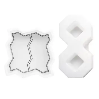 Garden Pavement Tool Courtyard Walk Concrete DIY Outdoor Paving Flower Mold Imitation Cement Brick Road Path Molds 
Garden Pavement Tool Courtyard Walk Concrete DIY Outdoor Paving Flower Mold Imitation Cement Brick Road Path Molds