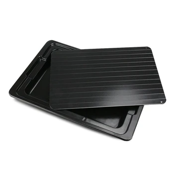 Fast Defrosting Tray Thaw Freeze Food Meat Fruit Quick Defrosting Plate Board Defrost Kitchen Gadget Tool-Small
Fast Defrosting Tray Thaw Freeze Food Meat Fruit Quick Defrosting Plate Board Defrost Kitchen Gadget Tool-Small