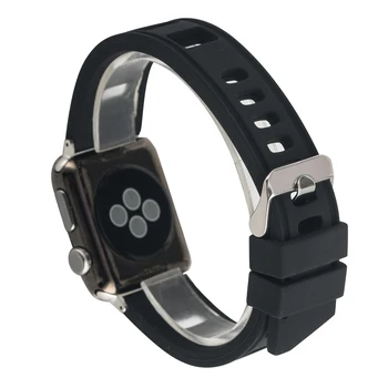 Classic Black Waterproof 38/42MM Practical Watch Band for Apple Watch series 2/3/4 Generation Strap Durable Silicon Replacement
Classic Black Waterproof 38/42MM Practical Watch Band for Apple Watch series 2/3/4 Generation Strap Durable Silicon Replacement