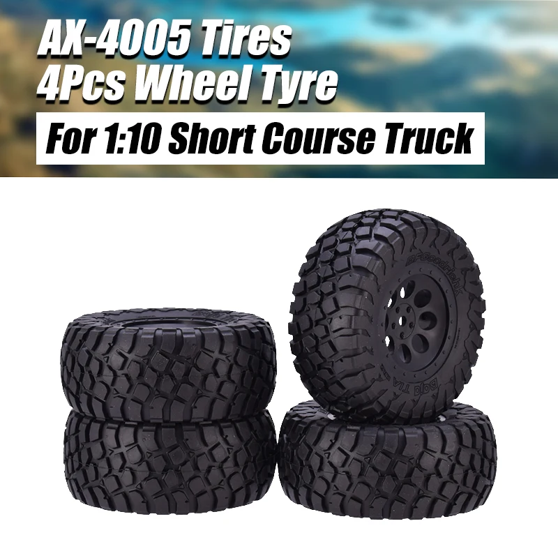 AUSTARHOBBY AX-4005 4Pcs RC Wheel 1:10 Short Course Truck Tires Rubber Tyre For Traxxas Slash HPI
AUSTARHOBBY AX-4005 4Pcs RC Wheel 1:10 Short Course Truck Tires Rubber Tyre For Traxxas Slash HPI