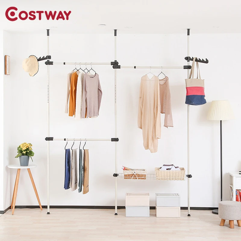 Clothes Hanger Coat Rack Floor Hanger Storage Wardrobe Clothing Drying Racks porte manteau kledingrek perchero de pie
Clothes Hanger Coat Rack Floor Hanger Storage Wardrobe Clothing Drying Racks porte manteau kledingrek perchero de pie