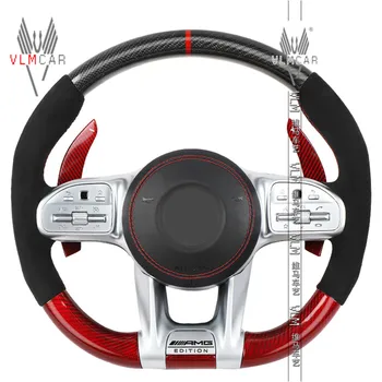 For Benz c-class c200 c260 c300 c180 C43 C63 old model to new AMG carbon fiber steering wheel
For Benz c-class c200 c260 c300 c180 C43 C63 old model to new AMG carbon fiber steering wheel