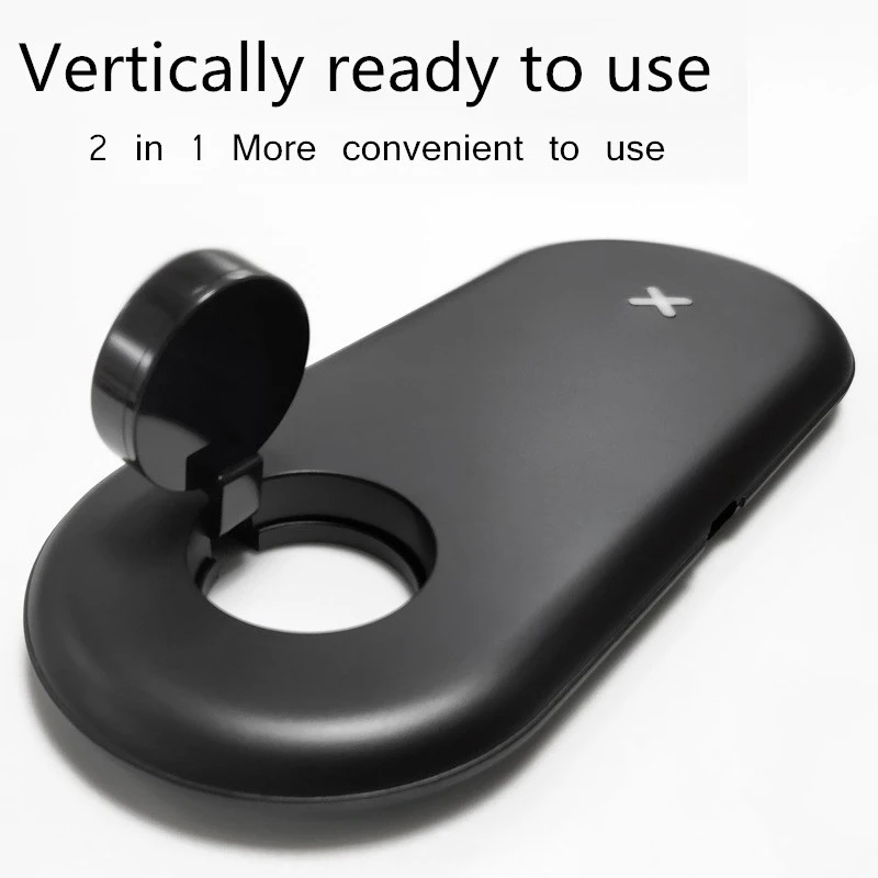 2 in 1 Qi Wireless Charger For iPhone XS Max 11 Pro Max iWatch 10W Fast Charging Pad Mobile phone Station For Huawei Samsung
2 in 1 Qi Wireless Charger For iPhone XS Max 11 Pro Max iWatch 10W Fast Charging Pad Mobile phone Station For Huawei Samsung