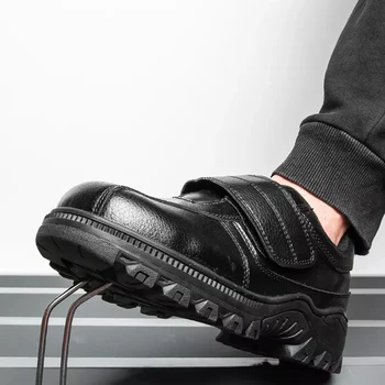 Work Shoes with Steel Toe Safety Men Office Boots Indestructible Anti Smashing Puncture Proof Work Boots for Men
Work Shoes with Steel Toe Safety Men Office Boots Indestructible Anti Smashing Puncture Proof Work Boots for Men