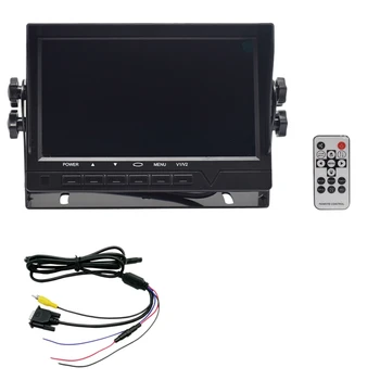 7 Inch TFT LCD Wired Car Monitor HD Display AV1 VGA Rearview Parking System Monitors
7 Inch TFT LCD Wired Car Monitor HD Display AV1 VGA Rearview Parking System Monitors