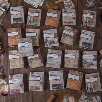 Journamm 100Pcs Vintage Cards Kawaii Special paper Loose Leaf Scrapbooking Card pads Bullet Journal Deco Stationery Memo pads 
Journamm 100Pcs Vintage Cards Kawaii Special paper Loose Leaf Scrapbooking Card pads Bullet Journal Deco Stationery Memo pads