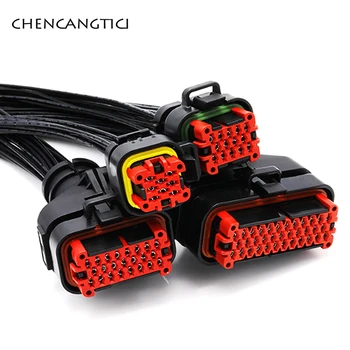 1Set Tyco AMP 8/14/23/35 Pin Way Waterproof Automotive ECU Connector EPEC 2024 PCB Plug Socket With 18CM Cable 776164-1 770680-1
1Set Tyco AMP 8/14/23/35 Pin Way Waterproof Automotive ECU Connector EPEC 2024 PCB Plug Socket With 18CM Cable 776164-1 770680-1