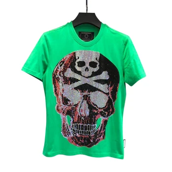 bag PP Skull original logo 2020 summer color diamond cool fit short sleeve round neck green men's T-shirt luxury counter quality
bag PP Skull original logo 2020 summer color diamond cool fit short sleeve round neck green men's T-shirt luxury counter quality
