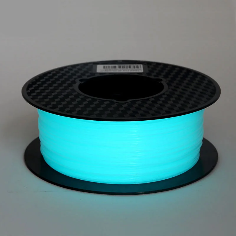 

Noctilucous PLA 3d Printer Filament Noctiucent 1.75mm Printing Material Noctilucous Blue Green Purple 1kg Glow in the dark