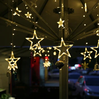 Fairy String Light Moon Star 3.5M 8 Modes Christmas Lights Decoration Festival Outdoor LED Lamp String Moon Star Lamp String
Fairy String Light Moon Star 3.5M 8 Modes Christmas Lights Decoration Festival Outdoor LED Lamp String Moon Star Lamp String
