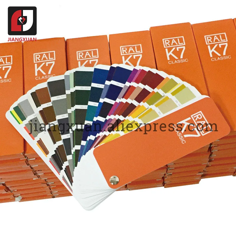 Оригинальная немецкая цветная карта RAL международный стандарт цветовая Ral K7 для