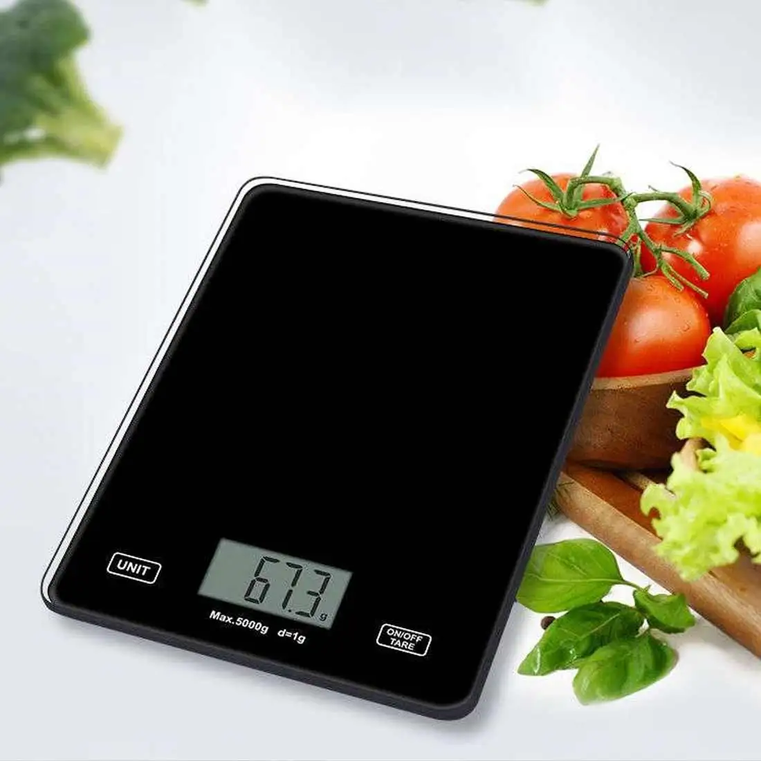 5kg/1g Household Kitchen Scale Electronic Food Scales Diet Scales Measuring Tool Slim LCD Digital Electronic Weighing Scale
5kg/1g Household Kitchen Scale Electronic Food Scales Diet Scales Measuring Tool Slim LCD Digital Electronic Weighing Scale