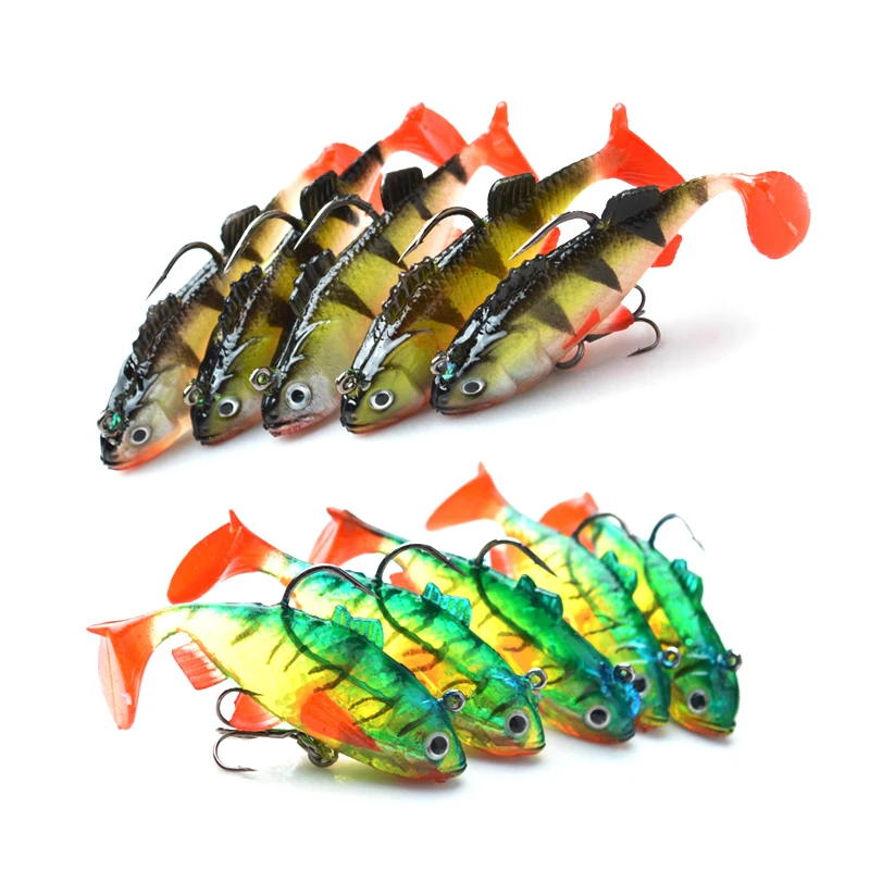 Приманка рыболовная со свинцовой головкой, 80 мм, 8 г, 9,5 г, 5 шт./лот
Приманка рыболовная со свинцовой головкой, 80 мм, 8 г, 9,5 г, 5 шт./лот