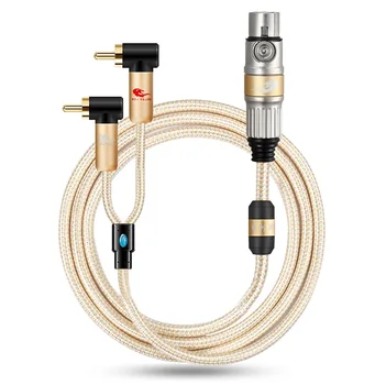 3 Pin XLR female to 2 x RCA male Phono Audio Stereo Cable for Amplifier Speaker Mixer Console Microphone XLR Y Splitter Cords
3 Pin XLR female to 2 x RCA male Phono Audio Stereo Cable for Amplifier Speaker Mixer Console Microphone XLR Y Splitter Cords