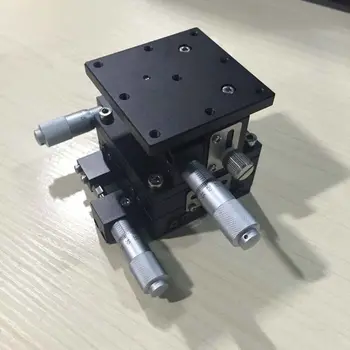 New XYZ 3-Axis 60x60mm Trimming Platform Linear Stage Adjustable Manual Displacement Platform Sliding Table
New XYZ 3-Axis 60x60mm Trimming Platform Linear Stage Adjustable Manual Displacement Platform Sliding Table