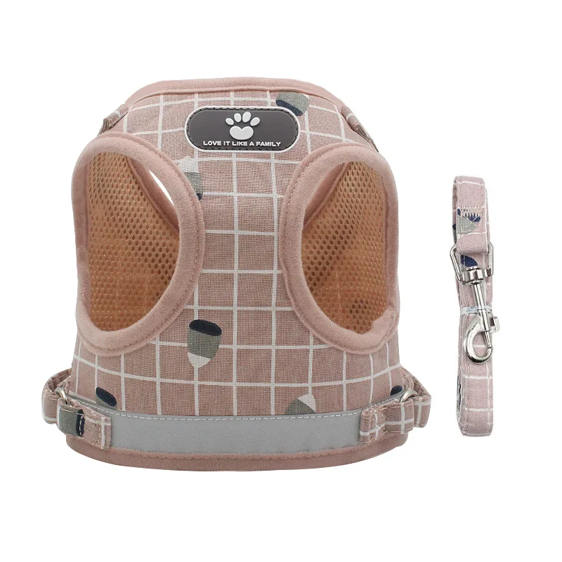 Pet Leash, Vest-style Dog Harness, Small And Medium-sized Dog Leash, Cat's Chest And Back
Pet Leash, Vest-style Dog Harness, Small And Medium-sized Dog Leash, Cat's Chest And Back
