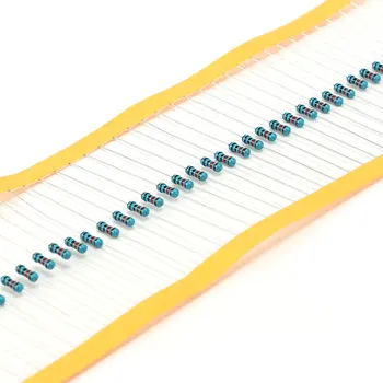 300pcs 1/2W 0.5W Metal Film Resistor 30 value Assorted set 1% five-color ring Resistors DIY assortment Kit 0.1 ohm -750 ohm
300pcs 1/2W 0.5W Metal Film Resistor 30 value Assorted set 1% five-color ring Resistors DIY assortment Kit 0.1 ohm -750 ohm